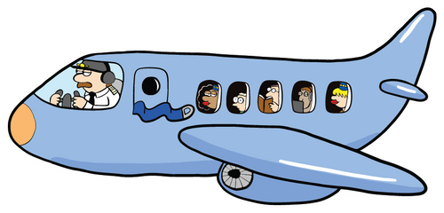 Air Plane Sticker!